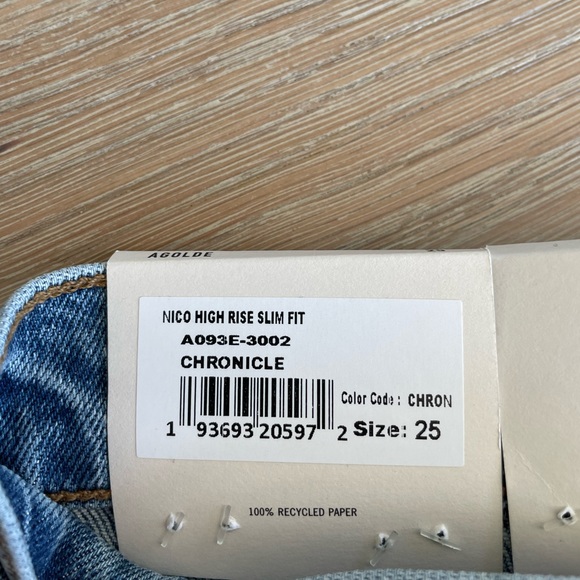 🆕 AGOLDE nico high-rise slim fit ✨ - Picture 12 of 12